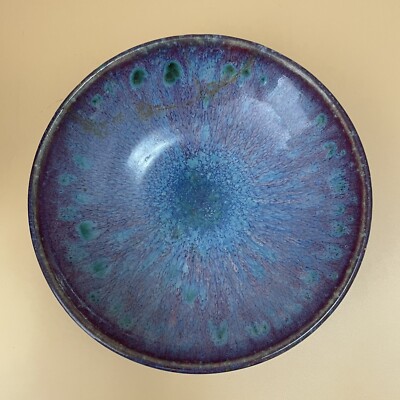 Harding Black 1957 Low Bowl with Restorations - San Antonio Texas Potter