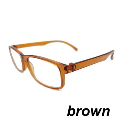 Mens Ladies Wayfarer Frame Magnifying Reading Glasses Nerd Spectacl - Picture 8 of 13