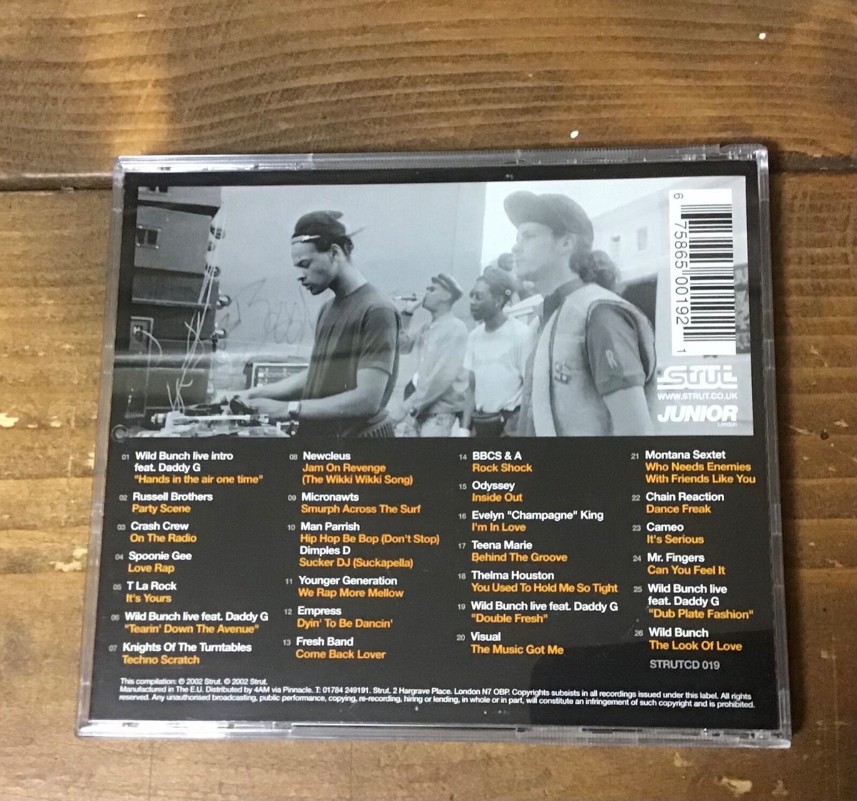 DJ Milo The Wild Bunch CD STRUTCD-019/ 2002/ EX/ BRISTOL