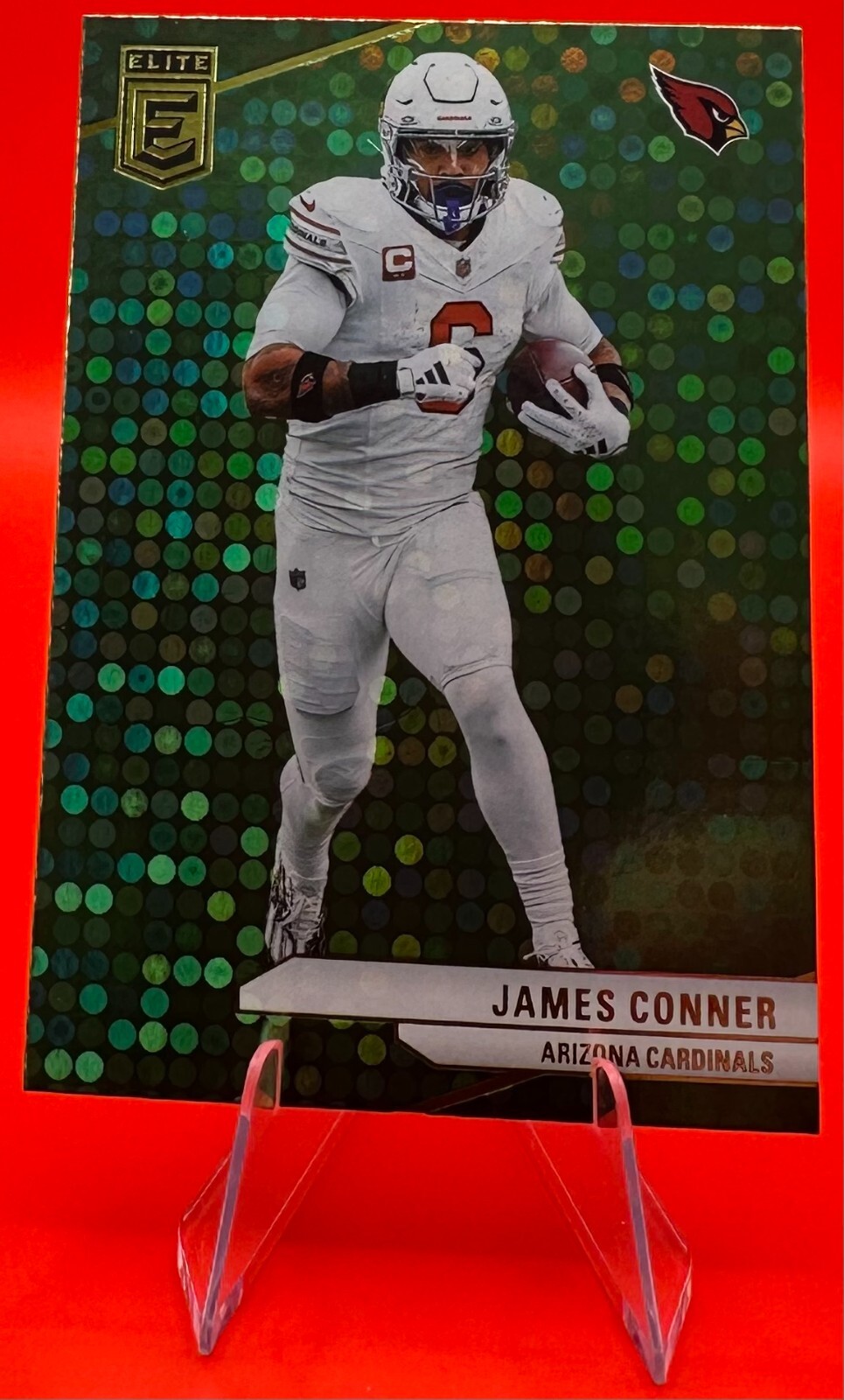 2024 Panini Donruss Elite - Green Disco #13 James Conner