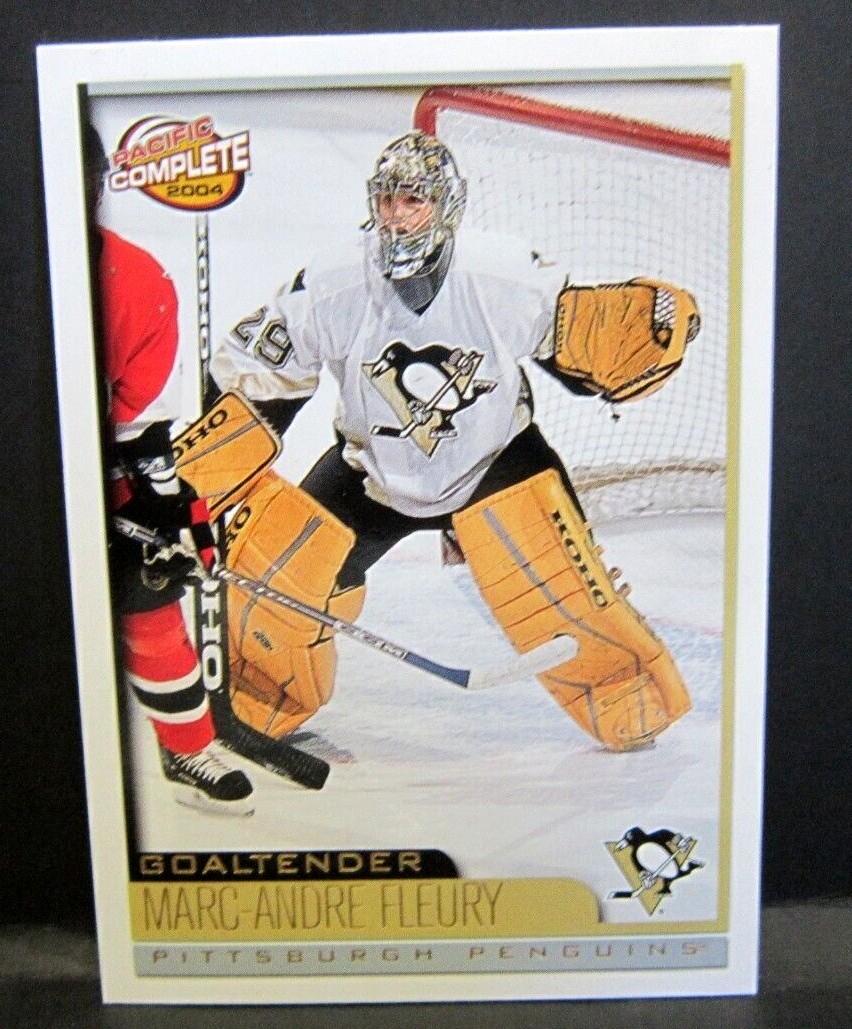 Marc-André Fleury RC 2003-04 Pacific Complete Rookie Card#507