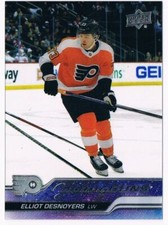 2023-24 UPPER DECK CLEAR CUT YOUNG GUNS ELLIOT DESNOYERS ROOKIE PHILADELPHIA