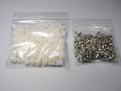 inserts dowel screws mm plastic