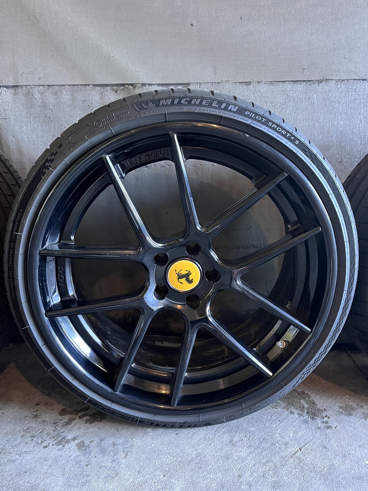 ADV.1 Forged Wheels 21x8.5 22x11.5 Staggered Ferrari California Maserati TLC