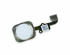 WHITE Home Button Touch ID Sensor Key Flex Cable Replacement For iPhone 6&6 Plus