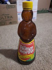 Vintage Glass Mrs Butterworths Thick'n Rich Syrup Bottle 25 Cents Off