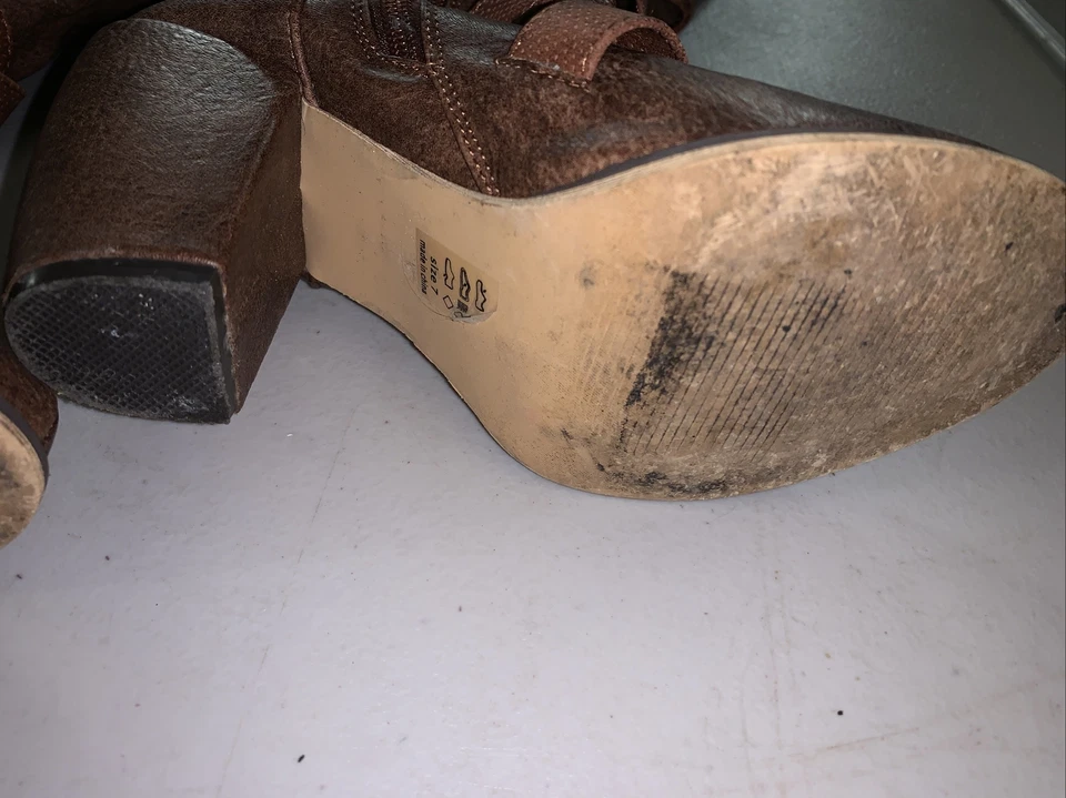 Michael Antonio Mujer Talla 7 Marrón Botas Hasta la Rodilla Estante #129 Foto 4 de 4