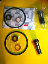 Mopar 340 90 degree oil filter adapter gaskets , HIGHFLOW lightened short bolt