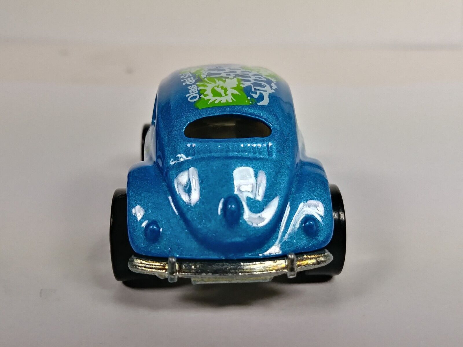 1998 Hot Wheels Surf 'N Fun Series 2/4 VW Bug Blue Volkswagen Beetle #962  NOC