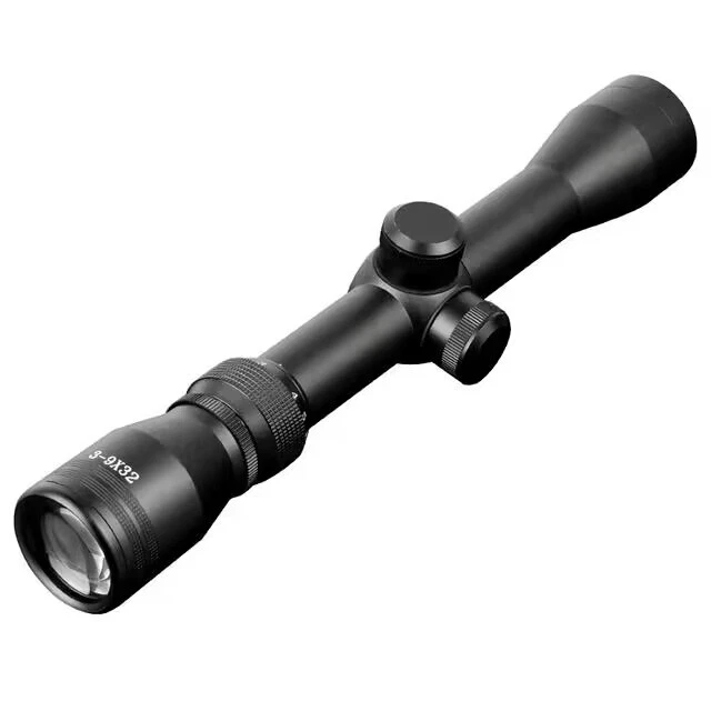 3-9X32 Rifle Scope Optics Reticle Sight Telescope With 11mm/20mm Rail Mount - Image 2 of 4