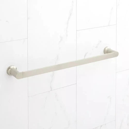Signature Hardware - 18" Berwyn Towel Bar, Brushed Nickel - Picture 2 of 3