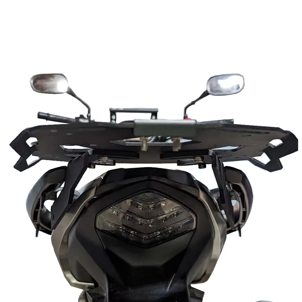 For Honda CB400X CB500X CB500F CBR500R Rear Carrier Luggage Tailbox Rack Foto 4 de 4