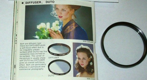 OLD NEW STOCK HOYA 49mm DIFFUSER SCREW IN FILTERWITH CASE AND BOX MADE IN JAPAN - Picture 1 of 5