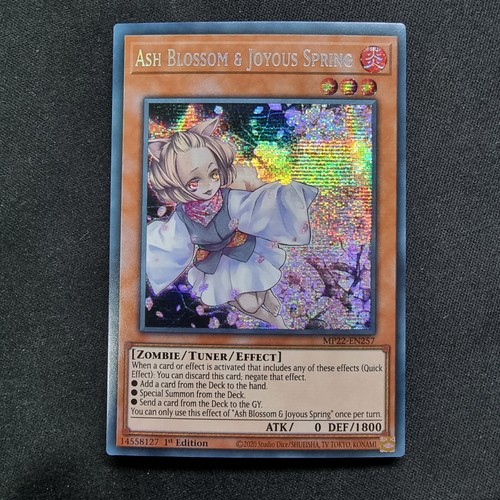 Ash Blossom & Joyous Spring MP22EN257 Prismatic Secret Rare