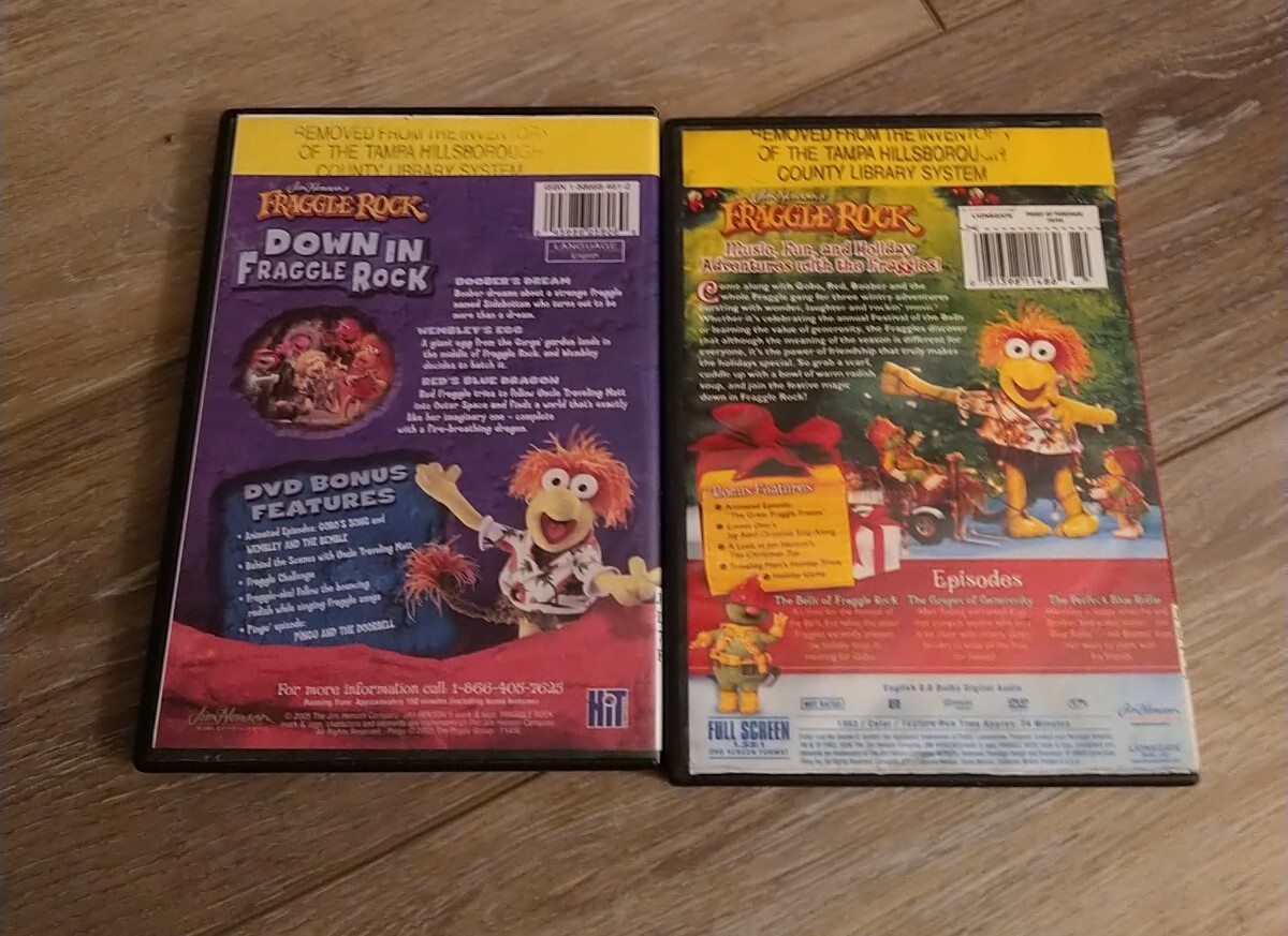 Jim Henson's Fraggle Rock Dvd Set Down In & Holiday | eBay