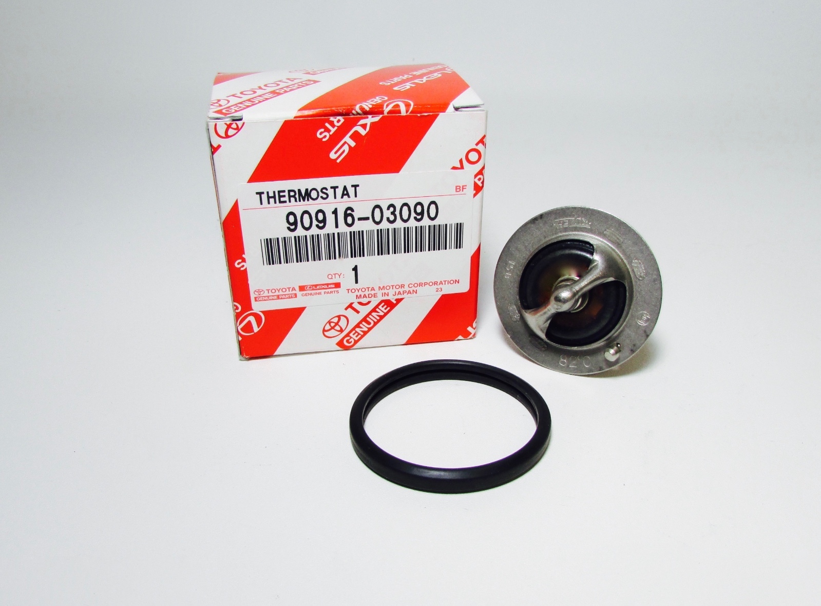 NEW GENUINE TOYOTA CAMRY RAV4 SOLARA OEM THERMOSTAT & GASKET SET 