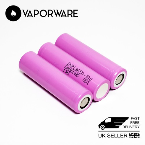 3x GENUINE Samsung 30Q | 3000mAh 18650 15A 30A High Drain INR Battery
