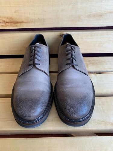 Dolce & Gabbana Mens Beige-Grey Shoes Sz. UK 10.5 US 11.5 EU 44.5 - Picture 4 of 9
