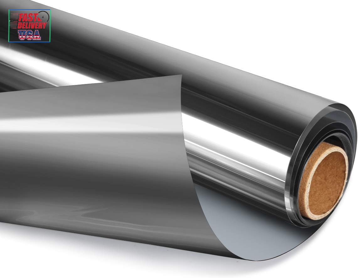 One Way Privacy Window Film, Daytime Mirror Reflective Heat Control UV Sun Block