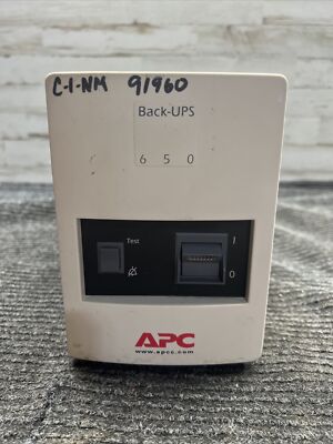 Used APC Back-UPS BK650MC Uninterruptible Power Supply Power BackUP(No Battery) 
