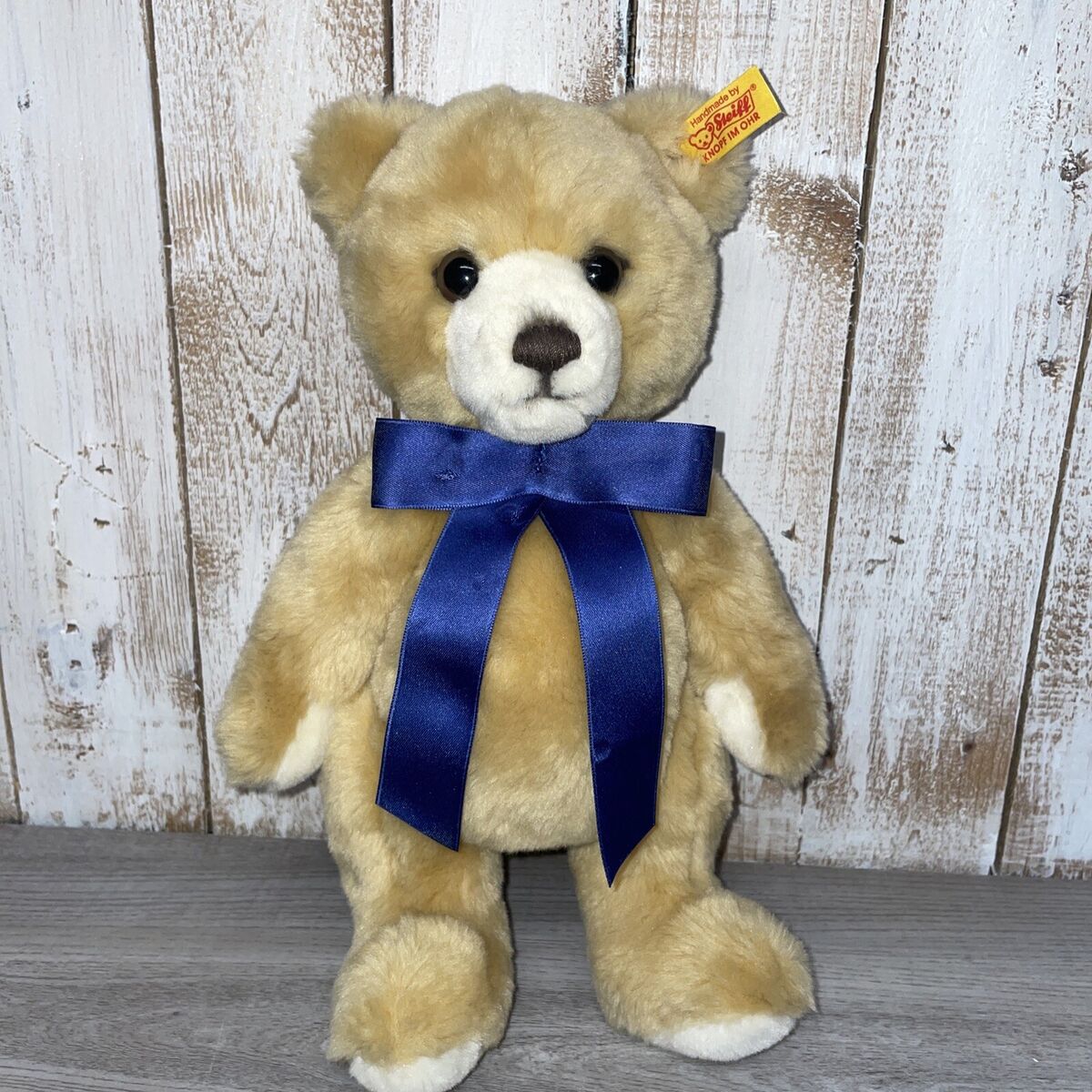 シュタイフ/Steiff☆「Petsy・クリーム」☆35cm☆刺繍タグ シュタイフ/Steiff☆「Petsy・クリーム」☆35cm☆刺繍タグ