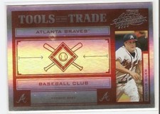 2004 PLAYOFF ABSOLUTE TOOLS OF THE TRADE SERIAL #63/100 MARCUS GILES ATL BRAVES