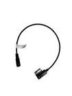 Audi AMI AUX 3.5mm female jack Music Media Interface Cable Adapter External
