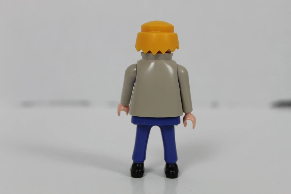 Playmobil FIGURE Tan Jacket Blue Pants Dollhouse Father Dad