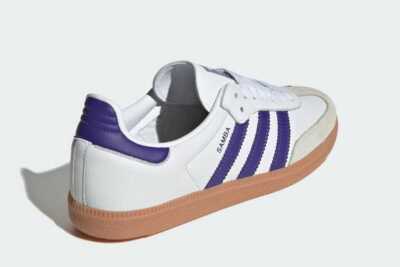 アディダス／サンバ OG FTWR ENIG INK/OFF IF6514 adidas Samba OG White Energy Ink Gum (Women's) - IF6514 - US