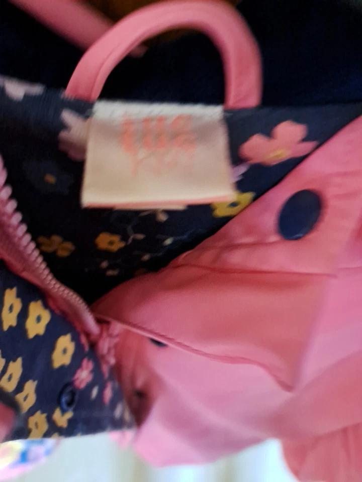 CAPPOTTO PESCA ROSA TUC TUC BAMBINA ETÀ 10 ANNI USATO - Immagine 4 di 4