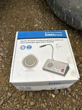 Dual-Way Counter Window Intercom System Communication Microphone For Bank/Office