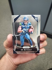 2019 PANINI PRIZM DK METCALF RC ROOKIE PRIZM BASE CARD #343 SEATTLE SEAHAWKS