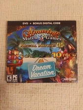 Legacy Games 10 Pack Amazing Match 3 Games Magical Matches III PC DVD/ROM NEW