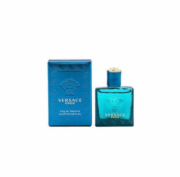 Authentic Mini Versace Eros Cologne by Versace for Men EDT 5 ml New In