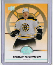 SHAWN THORNTON 23/24 Upper Deck Boston Bruins Centennial #8 CENTURY #'d 095/100