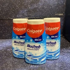 3 X Colgate Max Fresh Whitening Toothpaste Liquid Gel 4.6 oz - Sealed Exp: Read