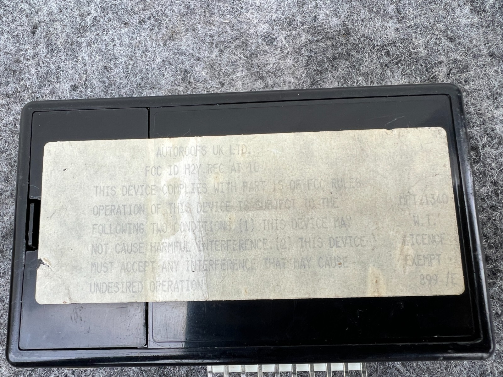 autoroofs uk ltd CONTROL MODULE ECU BENTLEY TURBO R (1988-1998)