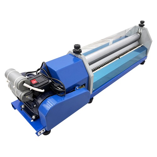 23" 110V White Emulsion Glue Coating Machine for Paper Leather Coater Steel Roll - Picture 12 of 17