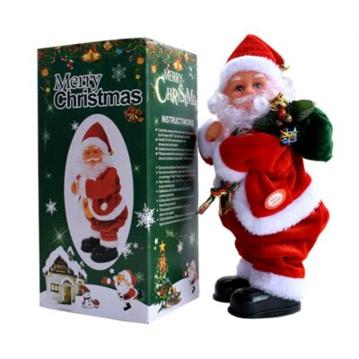 Christmas Gift Electric Musical Santa Claus Toys Twerking Party Xmas Decoration