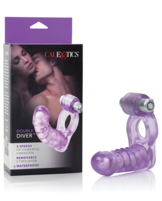 Double Diver Enhancer W/flexible - Purple