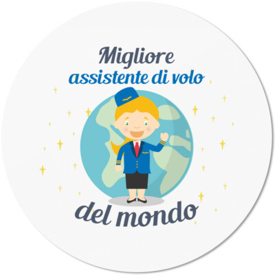 Migliore assistente di volo del mondo 10501007126