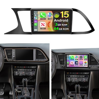 Für Seat Leon 3 5F1 5F5 2012-2020 2+64GB Android 15.0 Autoradio GPS WIFI FM RDS