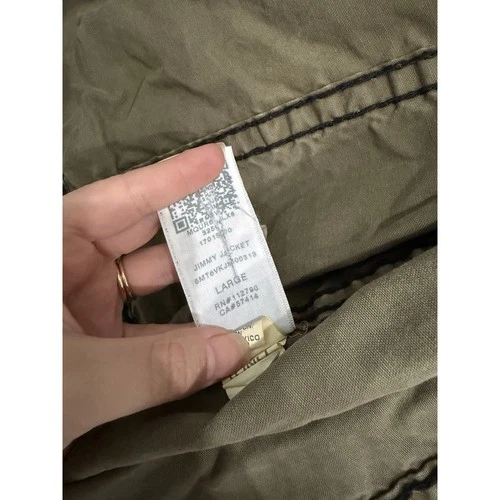 RARE True Religion Jimmy Super T Olive Green Camo Jacket Large image 7