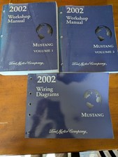 2002 Ford Mustang Factory Workshop Service Manual Set Vol 1 2 Wiring Diagrams 2002 Ford Mustang Factory Workshop Service Manual Set Vol 1 2 Wiring Diagrams