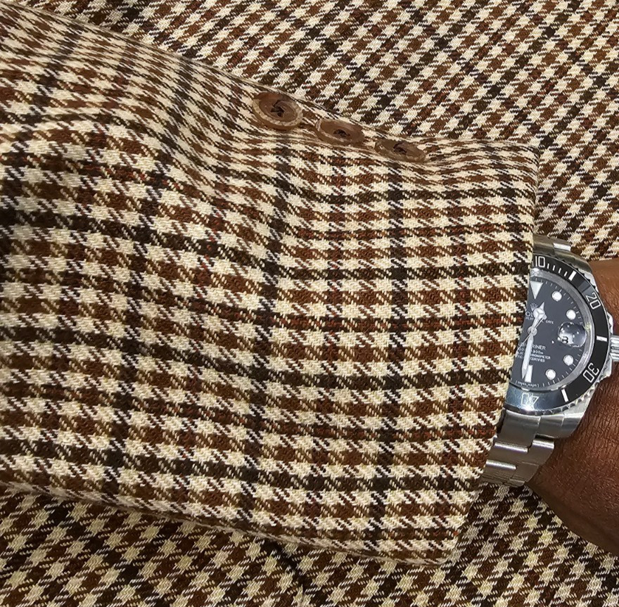 Vintage Hart Schaffner & Marx Wool Eschdrille Blazer Jacket 38R