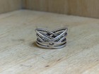Pandora Cosmic Lines Ring Sz 6.5 Sterling Silver 5.0g — photo 5