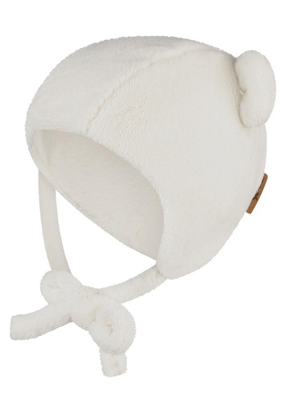 Sterntaler InkamüTze Teddyflausch MäDchen BabymüTze Ohren Baumwollfleece Ecru 41-image