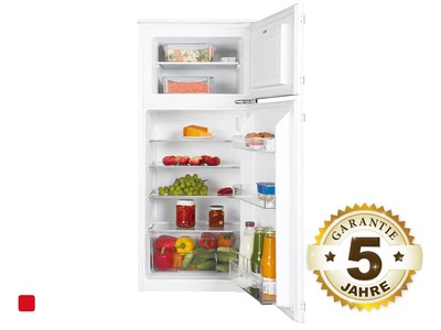 Amica EDTS 372 901 Einbau-Kühl-Gefrierkombination 122cm Schlepptürtechnik