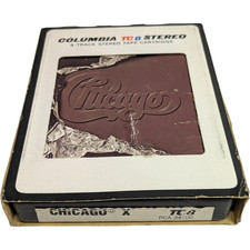 NEW PADS SPLICE  CHICAGO X  BOXED  1976  A- 8-track cartridge