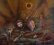 WW1 Tommy Raiders Militär Kunst Soldaten Kunst Ölgemälde